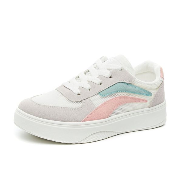 

women shoes 2019 spring summer sports shoes women fast delivery 3.0cm heel breathable mesh casual platform sneakers, Black