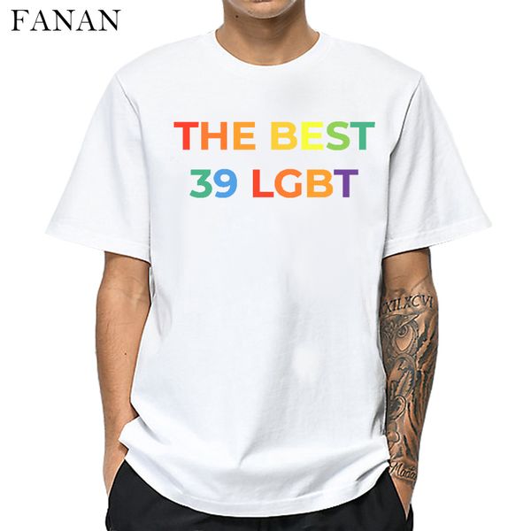 

lgbt t shirt men gay pride shirt rainbow t-shirt harajuku aesthetic ullzang funny tshirt 90s graphic fashion street clothing, White;black