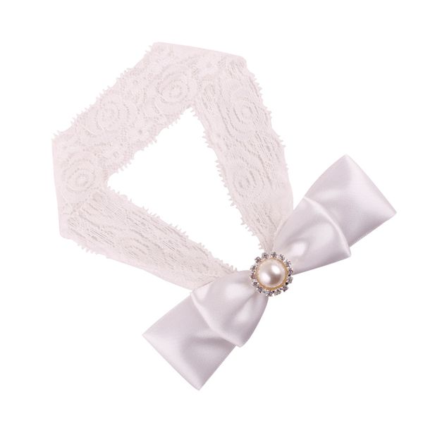 

kids girls baby toddler cute bowknot headband hair band headwear opaska niemowlak baby girl accessories newborn cute headband, Slivery;white