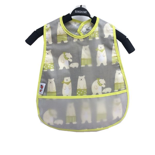 

cartoon adjustable water-proof baby bibs eva feeding bibs baberos babador drooling baby things bavoir burp cloth baby apron