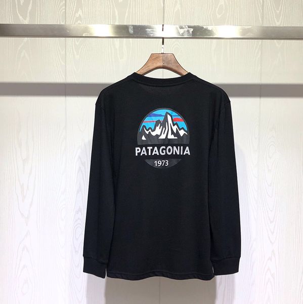 

patagonias american brand mens sweatshirt mens designer hoodie japan limited edition luxury sweatshirt fashion, Black