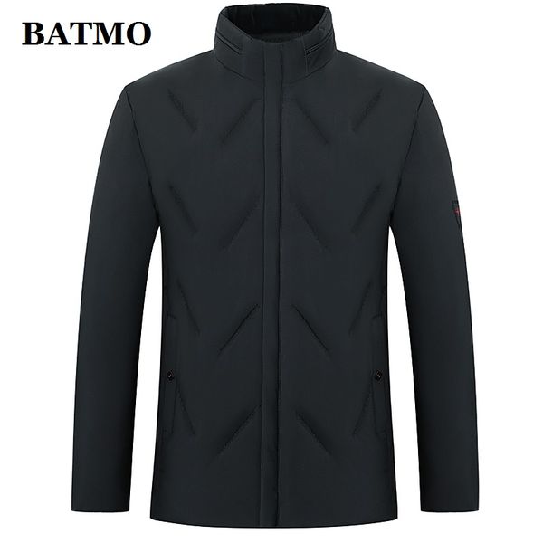 

batmo 2019 new arrival autumn&winter casual parkas men,men's winter jackets ,plus-size l-4xl 1981, Tan;black