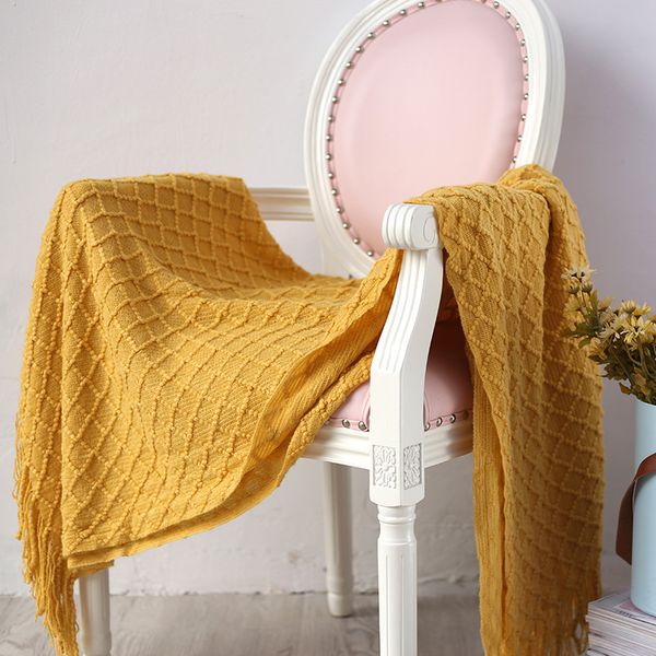 

explosion models blanket sofa air conditioning blanket knitted nap take blanket factory wholesale european and american-style