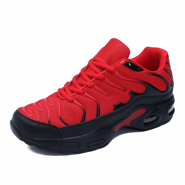 

men casual shoes outdoor soft comfortable walking man fashion sneakers footwear trainer lace up male shoes big size, Black