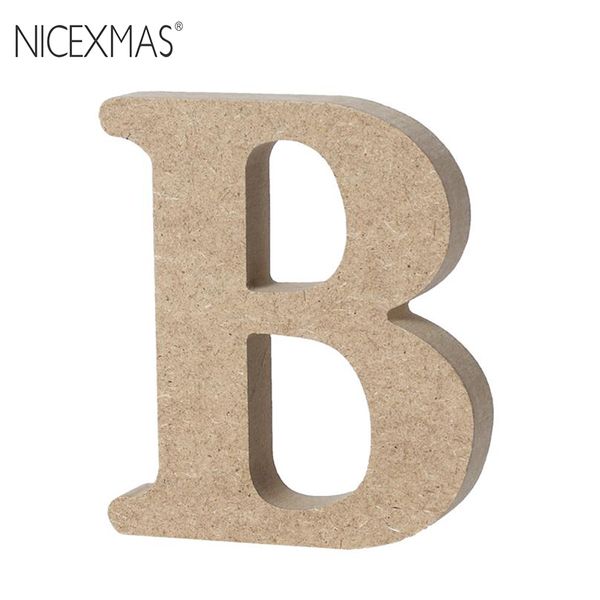 Nicexmas A Z Wooden Alphabet Letters Plaque Wall Home Office