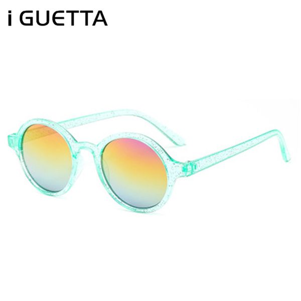 

iguetta 2019 new pattern baby girls sunglasses brand designer uv400 protection boys sunglasses fashion goggles uv400 iyjb703, Blue