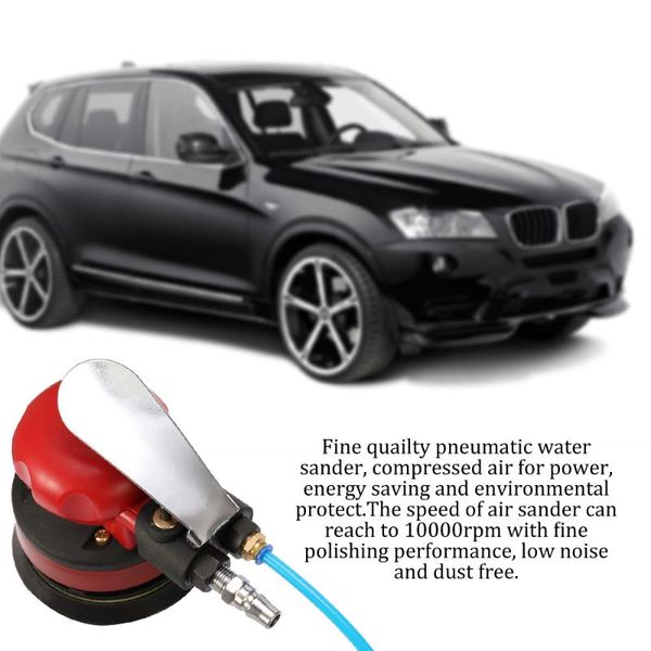 

professional air water sander pneumatic tool polisher inlet grinding machine kit polishing tool 1/4" connection