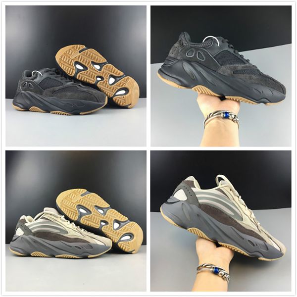 

new 700 utility black tephra wave runner fashion sport shoes running shoes for men women kanye west designer sneakers casual trainiers