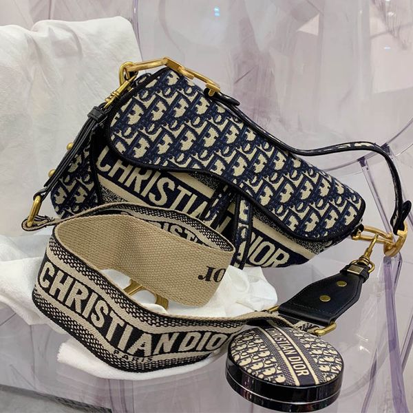 

Модные дизайнерские женские сумки Dior роскошные плеча новые холщовые сумки Tote ClutchReal Leather Messenger любимые сумки