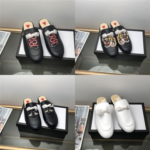 

2020 big sandals fur sandals little girls furry shoes platform sandals pantoufle slipper slides oh fluff yeah kid slide fur sandals#801, Black