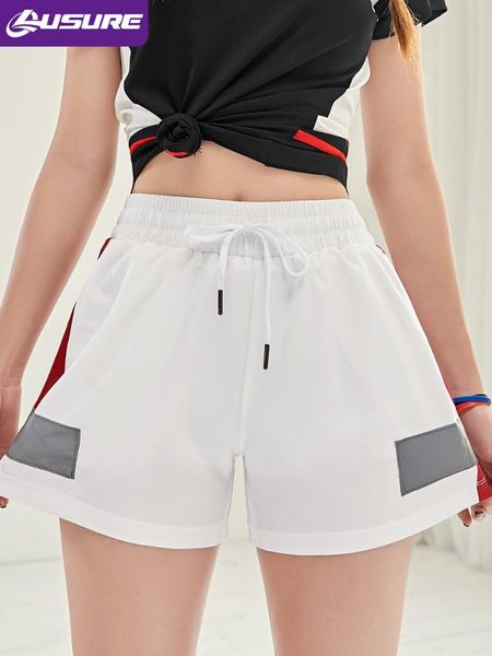 

lusur анти-голые спортивные шорты женские весенние свободные тонкие фитнес-брюки повседневные беговые тренировки быстросохнущие штаны для йо, Black;blue