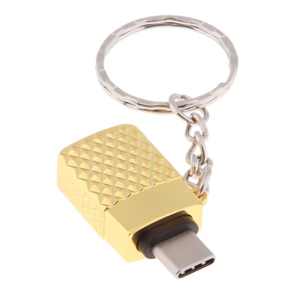 

usb3.1 type c to usb3.0 adapter usb c otg adapter with keychain