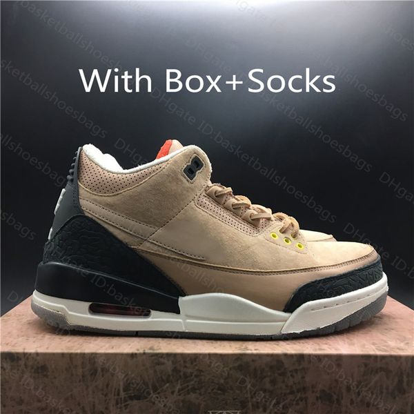 

fashion j3 3s basketball shoes iii jth nrg men sports shoes sneaker for men with box and socks