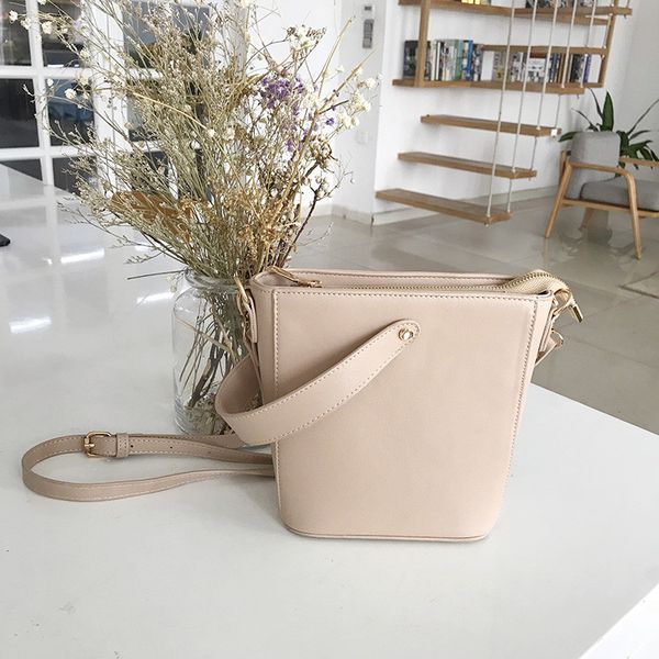 

fashion women handbag small female cute vintage bucket bag girl messenger shoulder bag pu leather crossbody bags bolsa totes