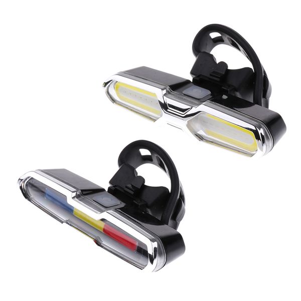 

usb charge lamp bicycle tail lights rear light front light warning