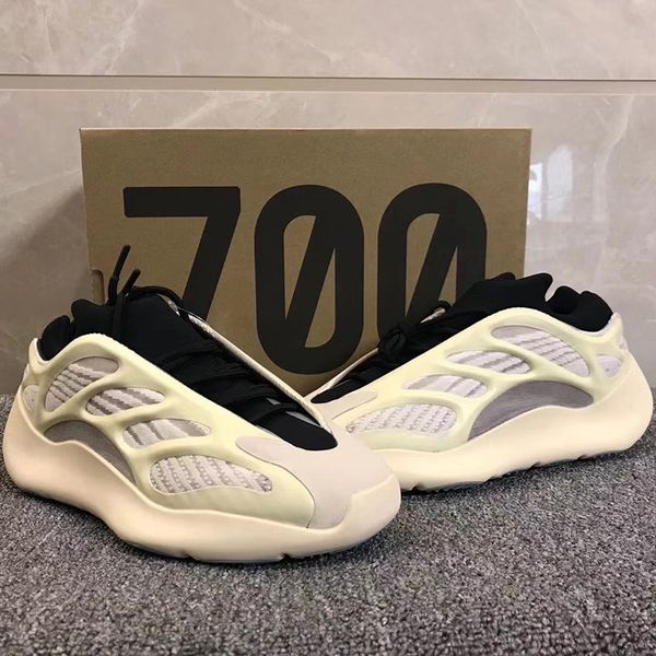 

pk version azael 700 v3 boosts designer shoes glows in dark kanye west men womens running shoes with box wave runner des chaussure