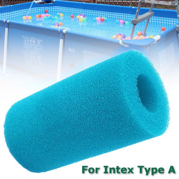 

foam filter swimming pool sponge reusable washable biofoam clean water pool accessories sponge cartridge for intex type cleaning