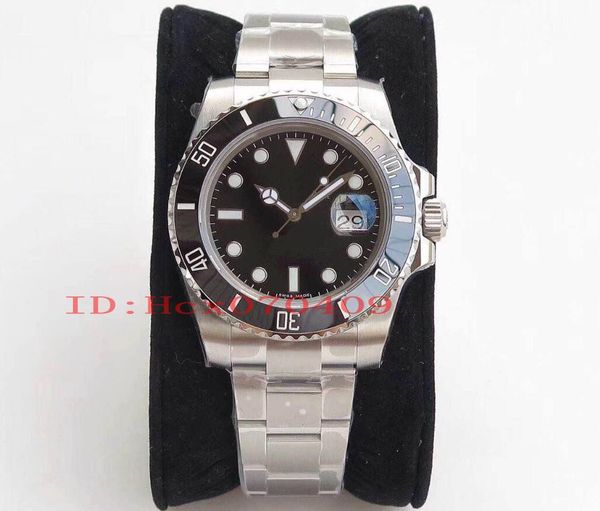 

9 style version luxury 116610 men's wristwatch automatic mechanical wristwatch sapphire mirror 316l fine steel waterproof 30m, Slivery;brown