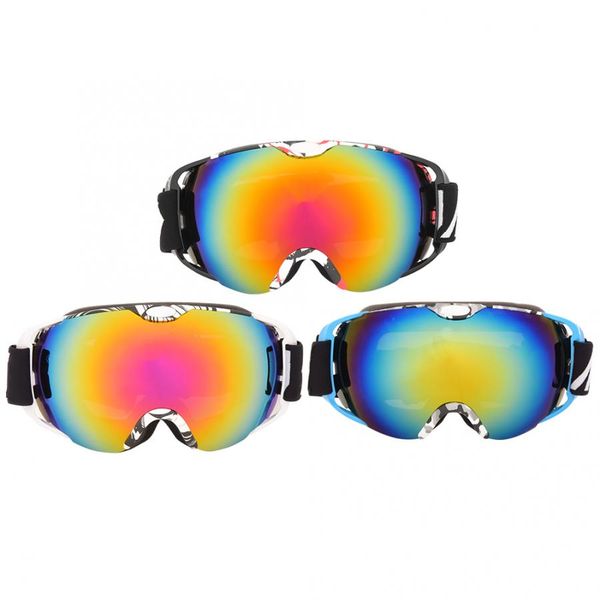 

men women universal goggles anti-fog large ski goggles breathability double layer eyewear for skiing mountaineering