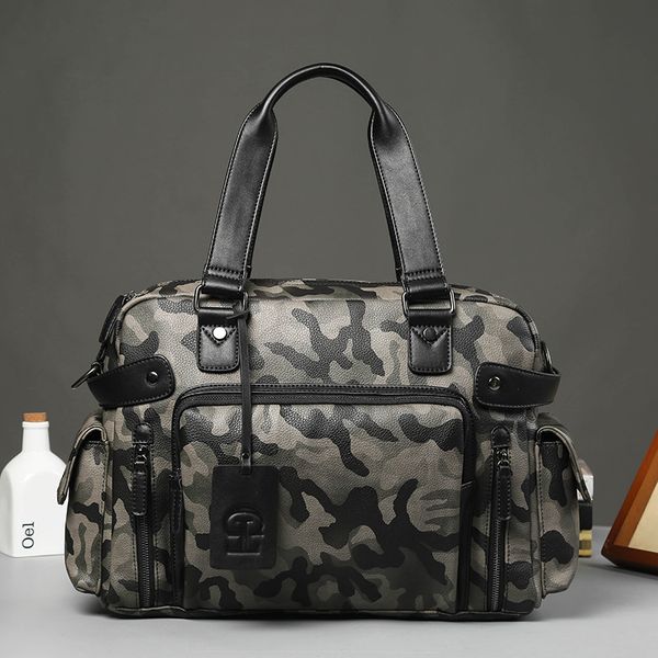 

new korean men's handbags chao men camouflage handbags travel bags casual fashion shoulder diagonal bag bag