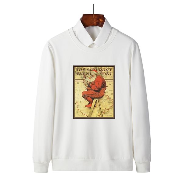 

men and womens designer sweatshirt fashion trand boys solid color cartoon print clothes youth print clothing selling, Black