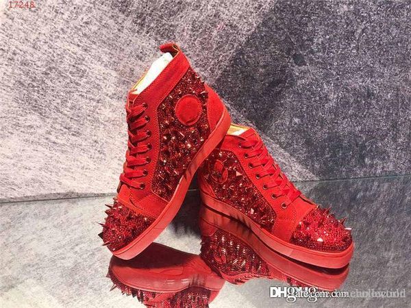 

classic high help rivet sneaker men running sport shoes, oversized sport shoestrainers for fashion men size 38-44, Black