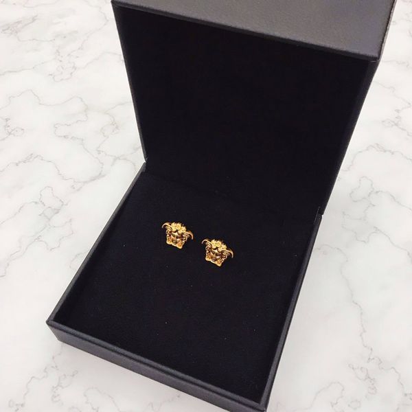 

earring beauty heade earrings jewelry brass women high jewelry christmas party gift, Silver