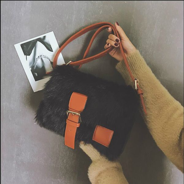 

роскошная сумочка новый мини crossbody сумки sac a главный замша ведро сумка женщин плеча сумки # m8n7