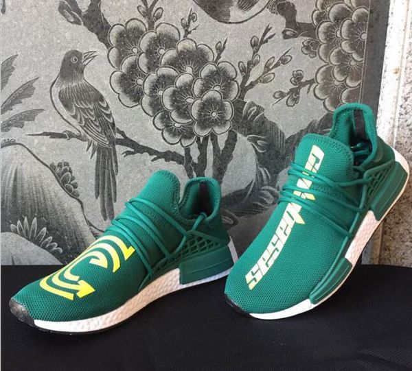 

еловек гонки кѬоовки pharrell williams hu trail оли exclusive equality happy Ѭаи mens женин-инѬ, Black