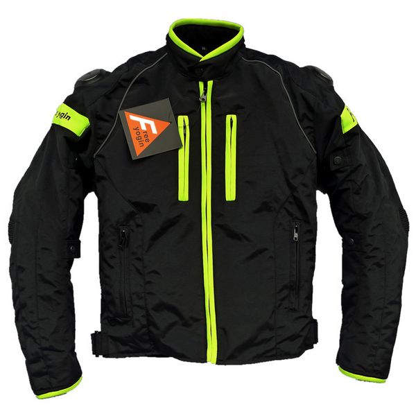 

men body armor motocross 2016 new winter warm motorcycle jacket / racing titanium shoulders riding removable liner