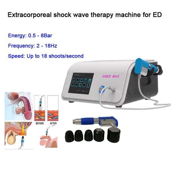 

sales factory price portable shockwave pain relief therapy machine extracorporeal shock wave therapy equipment for ed treatments