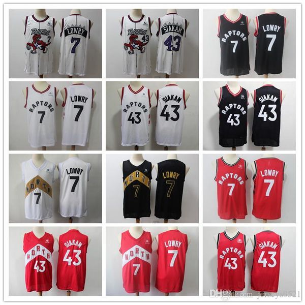 

mens toronto. хищники решенные трикотажные изделия pascal 43 siakam kyle 7 lowry баскетбольные шорты баскетбол джерси фиолетовый черный крас, Black;red
