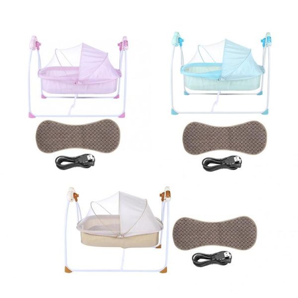 

спящего ребенка электрический качели колыбель трех регулировки синхронизации usb-кабель москитная сетка новорожденных, музыкальные качели ст