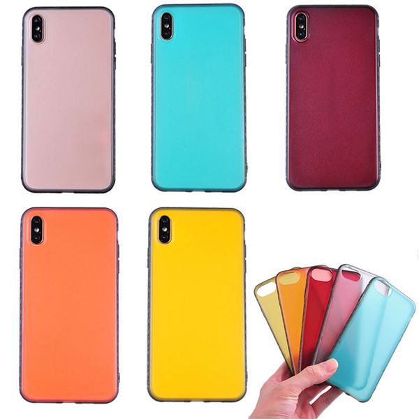 

конфеты цвет тпу прозрачный чехол для телефона iphone xs max xr xs 8 7 6 плюс полная защитная задняя крышка ультра-тонкий новый