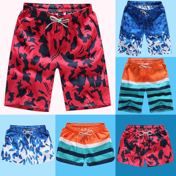 

men printed beach shorts spring summer 2019 new leisure loose fast dry surfing pants breathable sports elastic flexible pants, White;black