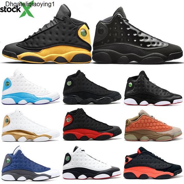

atmosphere grey cap and gow 13s basketball shoes 13 mens melo he got game infra-bred terracotta chicago playoff sports sneakers 7-13, Black