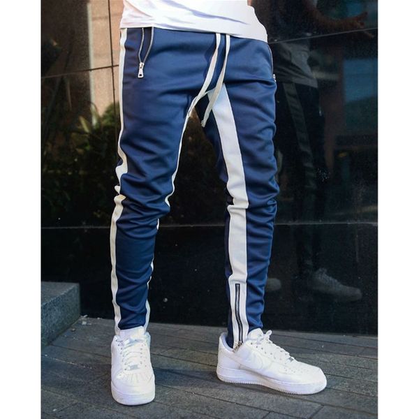 

mens pants loose long pants men casual pants jogger trousers fashion street wear hip hop asian size, Black