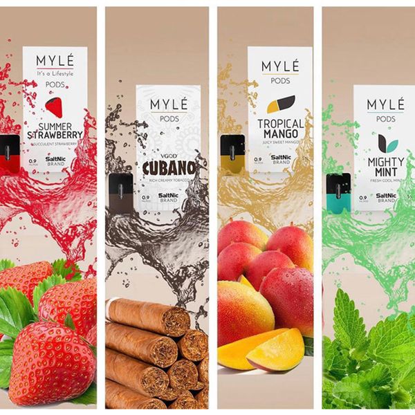

Disposable Myle Vape Pods 0.9ml Replacement Five Flavors Pod Cartridges For Myle Pen Device Kit High Quality