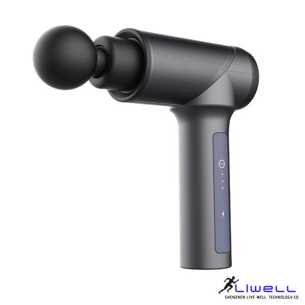 

2019 new mini muscle massage gun 5 gears electric vibration body tissue massager deep relaxed pain relief muscle stimulator.made in china