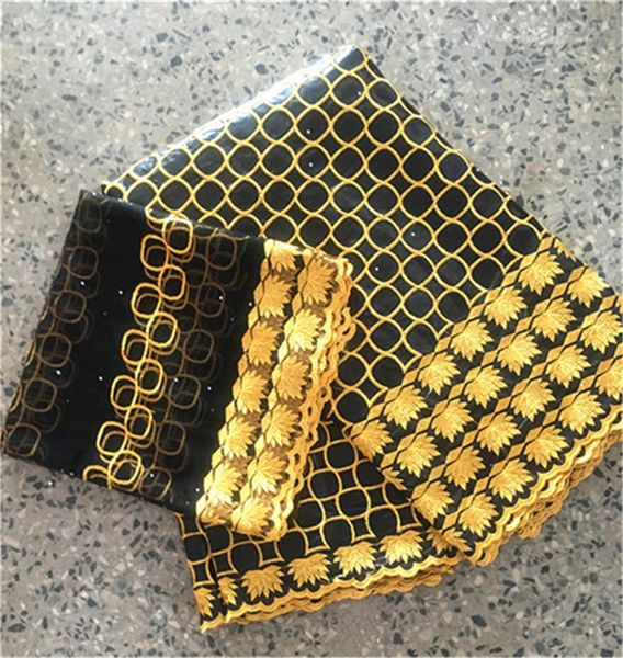 

tissu bazin riche getzner haute qualit lacet africain women fashion lace fabric black bazin brode getzner 2019 5+2yards/lot, Black;white