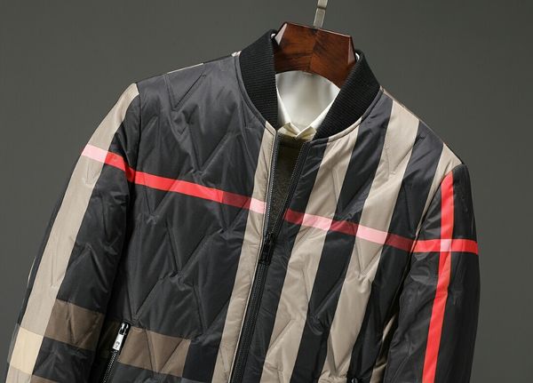 

new luxury mens coat autumn winter brand jacket thick windbreaker mens casual zipper coat long sleeve outdoor warm coats c1 b102524k, Black;brown