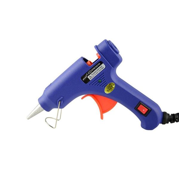 

20w melt glue gun e gun diy thermo electric silicone glue heat temperature tool british gauge