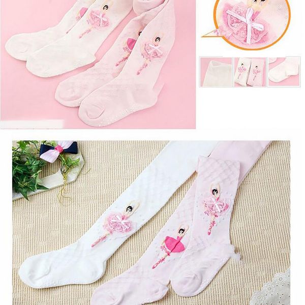 

korean version girls dance stocking spring autumn children's pants with handmade ballet girl baby princess leggings, Blue