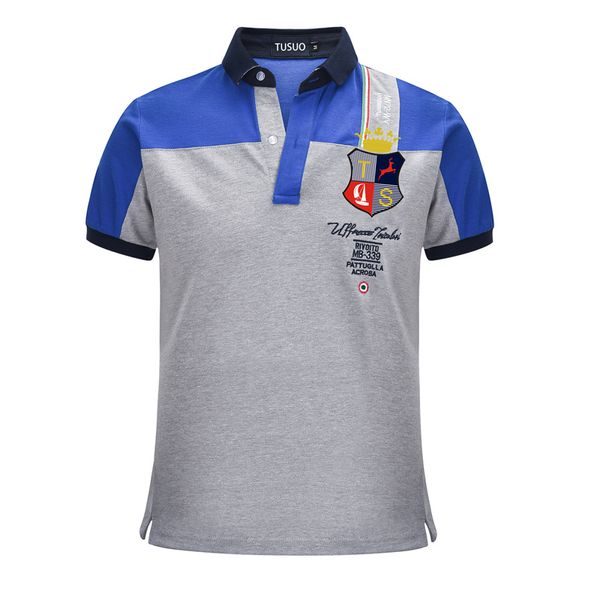 

figure suo selling new style mixed colors men's short sleeve polo shirt air force one pure cotton men's short-sleeved shirt, White;black