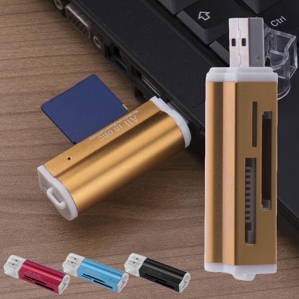 USB 2.0 все в 1 Multi чтения карт памяти для T-Flash-MMC карты памяти Memory Stick TF