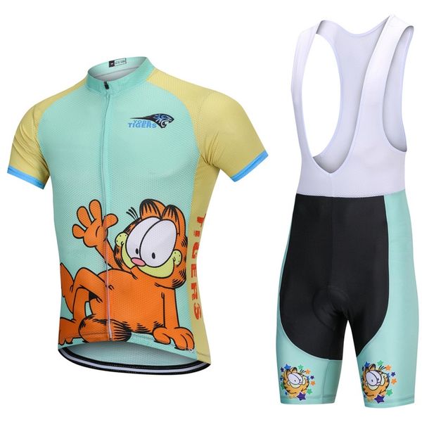 

2020 cartoon cycling jerseys bike racing sportswear summer bicycle riding bib sets road race jerseys qm8dm1, Black;blue