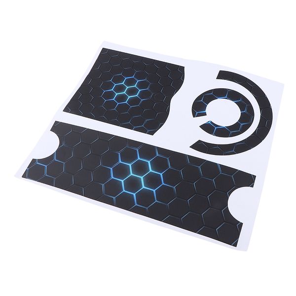 

luxury bluelight honeycomb adhesive body wrap film sticker decals for dyson supersonic hairdryer