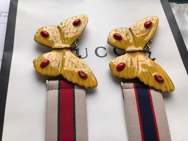 

Эластичный эластичный пояс новый роскошный бабочка пряжки пояса высокое качеств