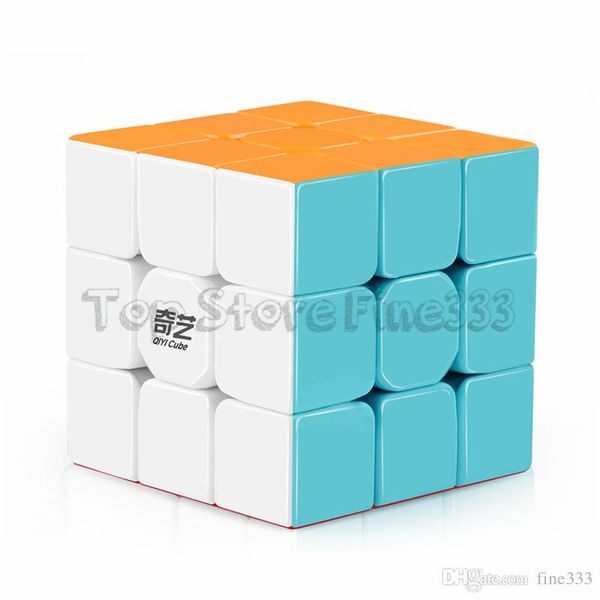 

qiyi warrior w 3x3x3 magic cube professional 3x3 speed cubes puzzles 3 by 3 speedcube(qiyuan s version
