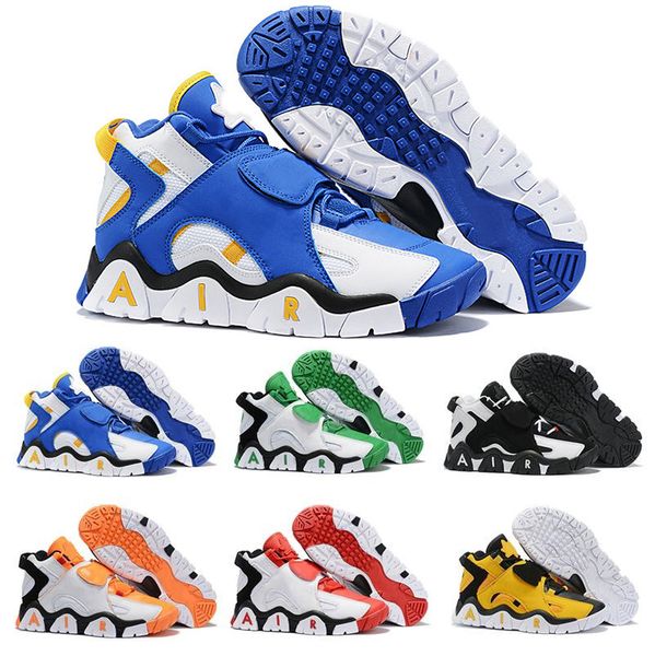 

new arrival barrage mid qs scottie pippen basketball shoes hyper grape purple raptors black white mens shoes designer sneakers, White;red